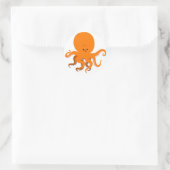 Cartoon Octopus Sticker (Tas)