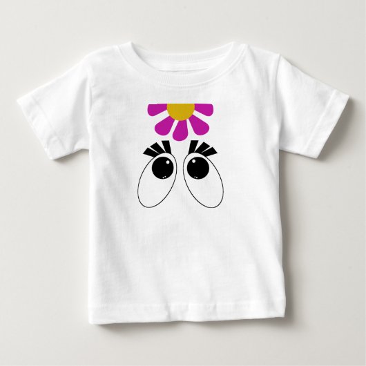 Cartoon Ogen met roze gele ventilator (Voorkant)