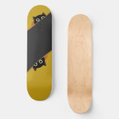 Cartoon ogen persoonlijk skateboard (Voorkant)