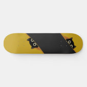 Cartoon ogen persoonlijk skateboard (Horizontaal)