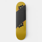 Cartoon ogen persoonlijk skateboard (Voorkant)