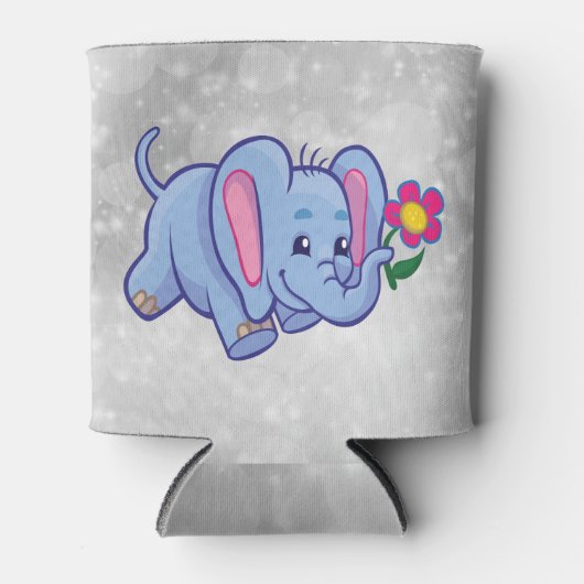 Cartoon olifant blikjeskoeler (Voorkant)