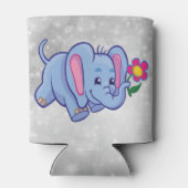 Cartoon olifant blikjeskoeler (Achterkant)