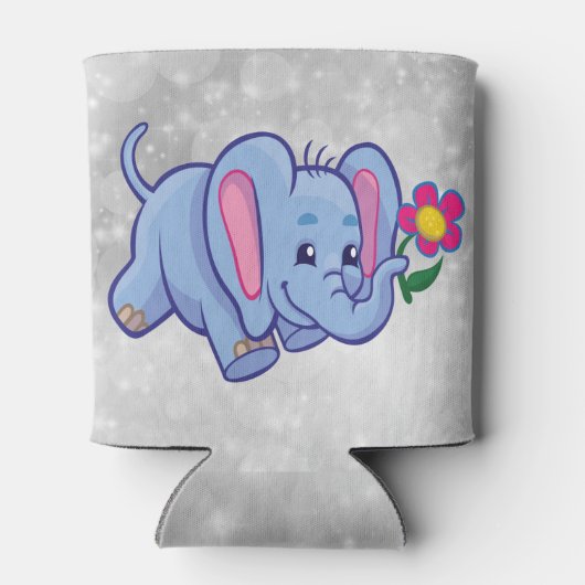 Cartoon olifant blikjeskoeler (Achterkant)