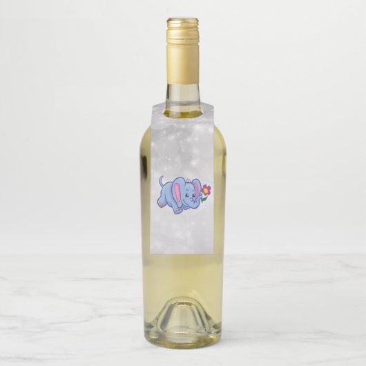 Cartoon olifant flessenhanger (Op fles)