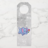 Cartoon olifant flessenhanger (Achterkant)