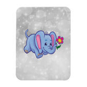 Cartoon olifant magneet (Verticaal)