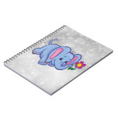 Cartoon olifant notitieboek (Linkerzijde)