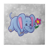 Cartoon olifant tegeltje (Voorkant)