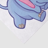 Cartoon olifant tissuepapier (Detail)