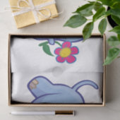 Cartoon olifant tissuepapier (Geschenk)