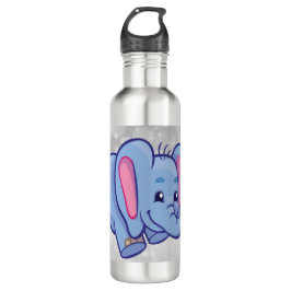 Cartoon olifant waterfles 