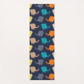 cartoon olifanten yogamat (Voorkant)