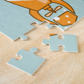 cartoon onderzeeboot legpuzzel (Zijkant)