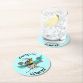 Cartoon Onderzetter: Onderzetter van de luchtbrakk (Insitu)