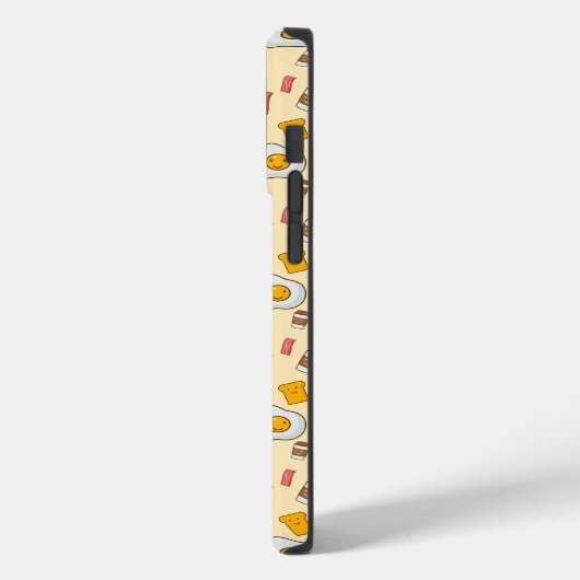 Cartoon Ontbijt Delight Case-Mate iPhone Case (Achterkant / Links)