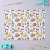 Cartoon ontkoppeling van voedsel en Drink Tissuepapier (Craft)