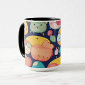 Cartoon ontwerp mok (Voorkant links)