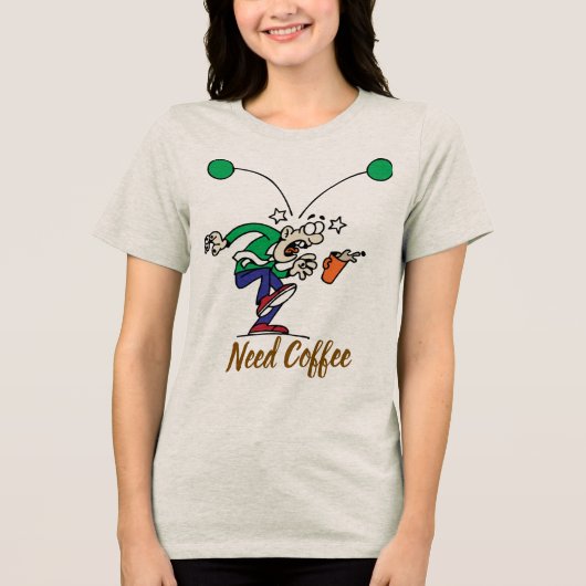 Cartoon ontwerp T-shirt (Voorkant)