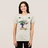 Cartoon ontwerp T-shirt (Voorkant volledig)