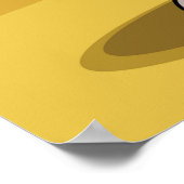 Cartoon op een Boerderij Poster (Hoek)