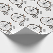 Cartoon op wiel met hoge wielaandrijving cadeaupapier (Hoek)