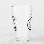 Cartoon op wiel met hoge wielaandrijving glas (Links)