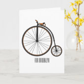 Cartoon op wiel met hoge wielaandrijving kaart (Gele Bloem)