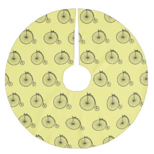 Cartoon op wiel met hoge wielaandrijving kerstboom rok