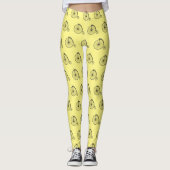 Cartoon op wiel met hoge wielaandrijving leggings (Voorkant)