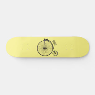 Cartoon op wiel met hoge wielaandrijving persoonlijk skateboard