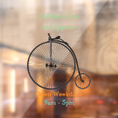 Cartoon op wiel met hoge wielaandrijving raamsticker (Vel 2)