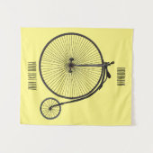 Cartoon op wiel met hoge wielaandrijving wandkleed (Voorkant (horizontaal))