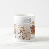 Cartoon; Opletten met tijgerbrood Koffiemok (Center)