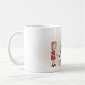 Cartoon; Opletten met tijgerbrood Koffiemok (Links)