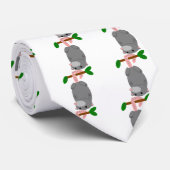 Cartoon Opossum/Possum die ondersteboven door staa Stropdas (Opgerold)