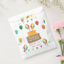 Cartoon Oranje Kat Baby shower