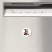Cartoon otter illustratie magneet (Insitu (Vaatwasser))