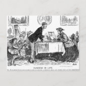 Cartoon over Elizabeth Garrett Anderson, eerst Briefkaart (Voorkant)