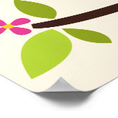 Cartoon Owl Children's Wall Art Poster (Hoek)