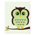 Cartoon Owl Children's Wall Art