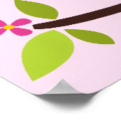 Cartoon Owl Children's Wall Art Poster (Hoek)