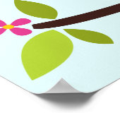 Cartoon Owl Children's Wall Art Poster (Hoek)