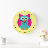 Cartoon Owl Grote Klok (Huis)