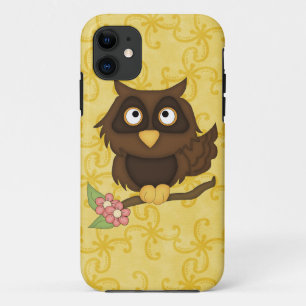 Cartoon Owl iPhone 5/5S case mate daar nauwelijks