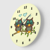 Cartoon Owl klok (Hoek)