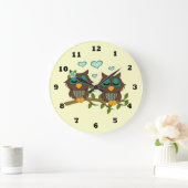 Cartoon Owl klok (Huis)