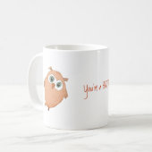 Cartoon Owl! Koffiemok (Voorkant links)