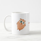 Cartoon Owl! Koffiemok (Links)