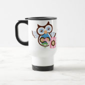 cartoon Owl reismok Reisbeker (Links)